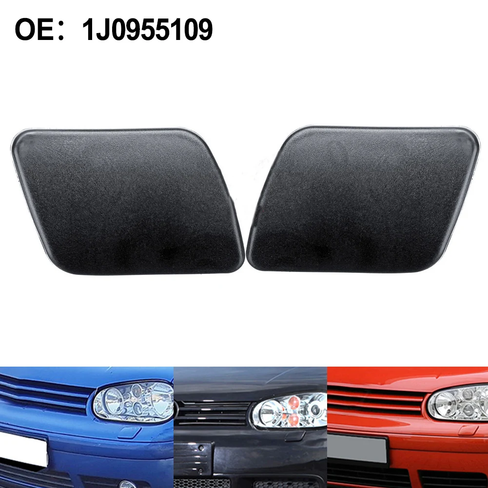 

Headlamp Cleaning Washer Jet Cap Left Right For Golf 4 1997-2006 Car Headlight Washer Spray Nozzle Cover 1J0955110A