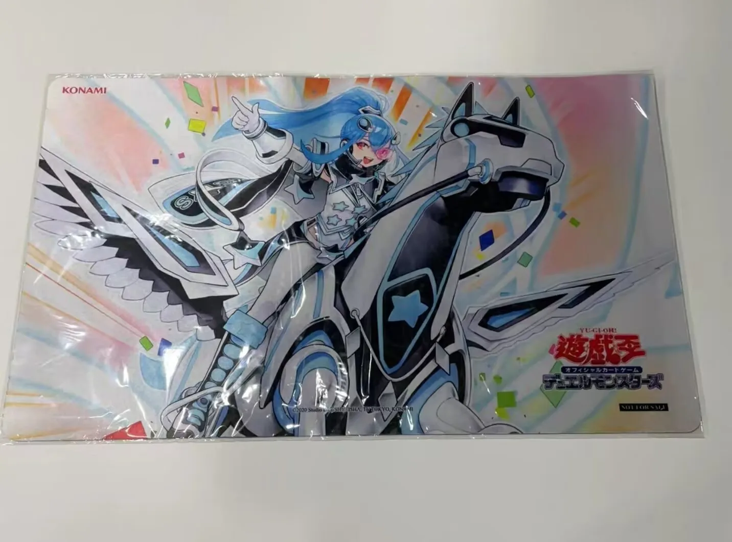 Официальный коллекционный запечатанный игровой коврик Yugioh KONAMI Duel Monsters Argostars Adventurous Arion (art.: 3920dc89022ea) - 3920dc89022ea