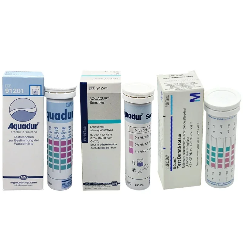 Германия MN91243 91201 коробка для тестирования твердости мягкой воды тестовая бумага