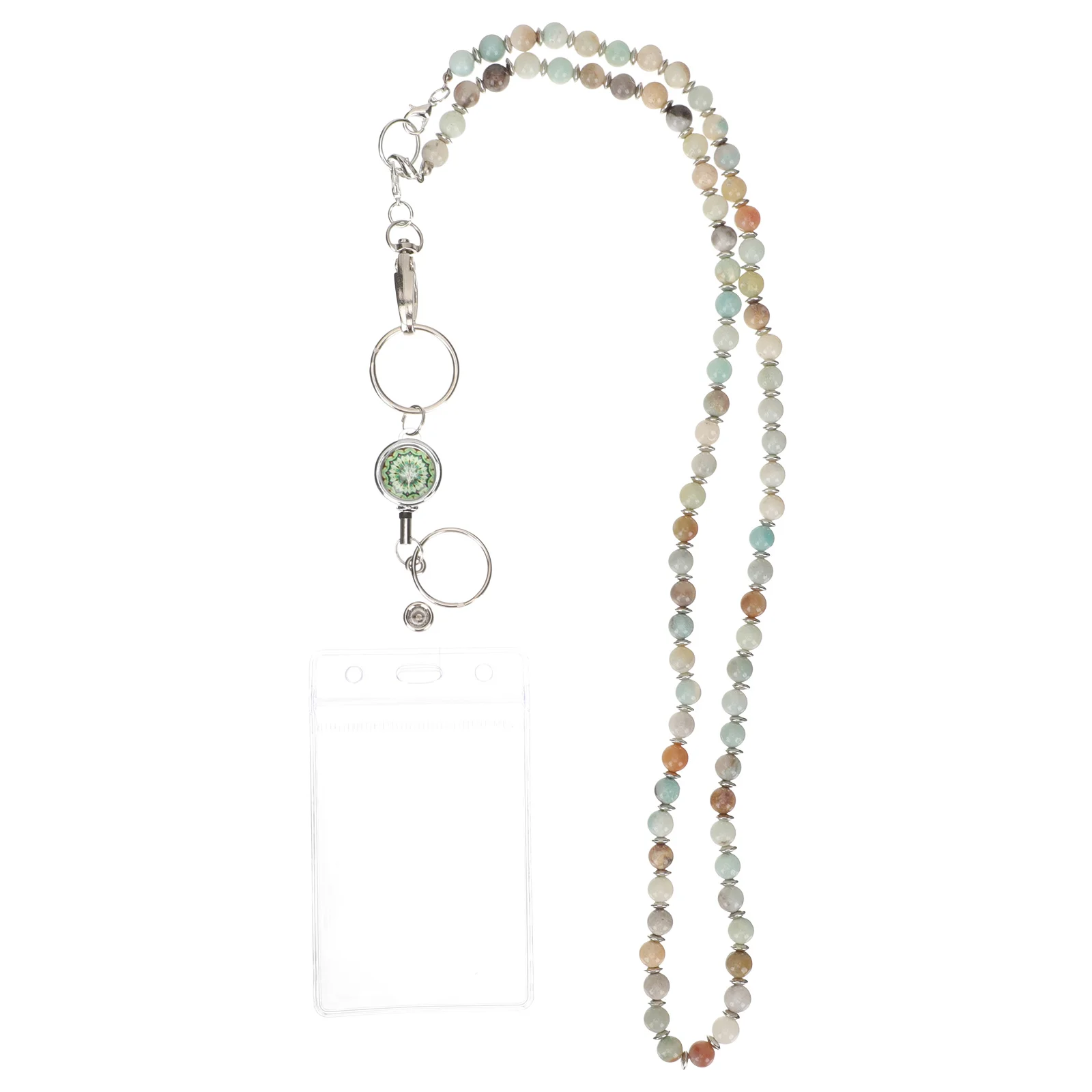 

1 Set Lanyards for ID Badges for Retractable Fashion Bead Lanyards for Badge Holder Nurse Badge Holder