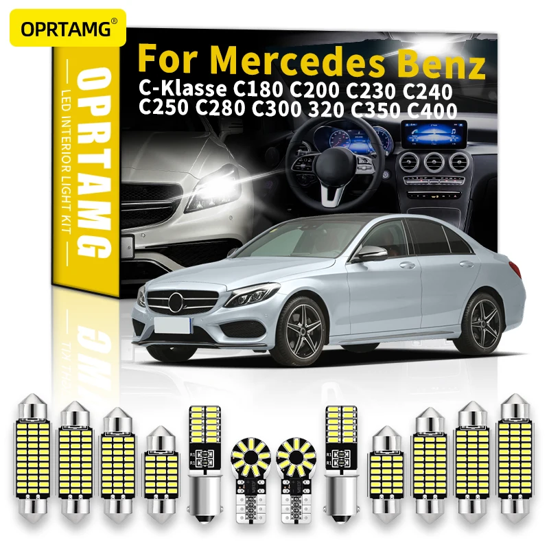 

Автомобильный светодиодный внутренний фонарь для Benz C-klase C180 C200 C230 C240 C250 C280 C300 320 C350 C400 2001 2002 2003 2004
