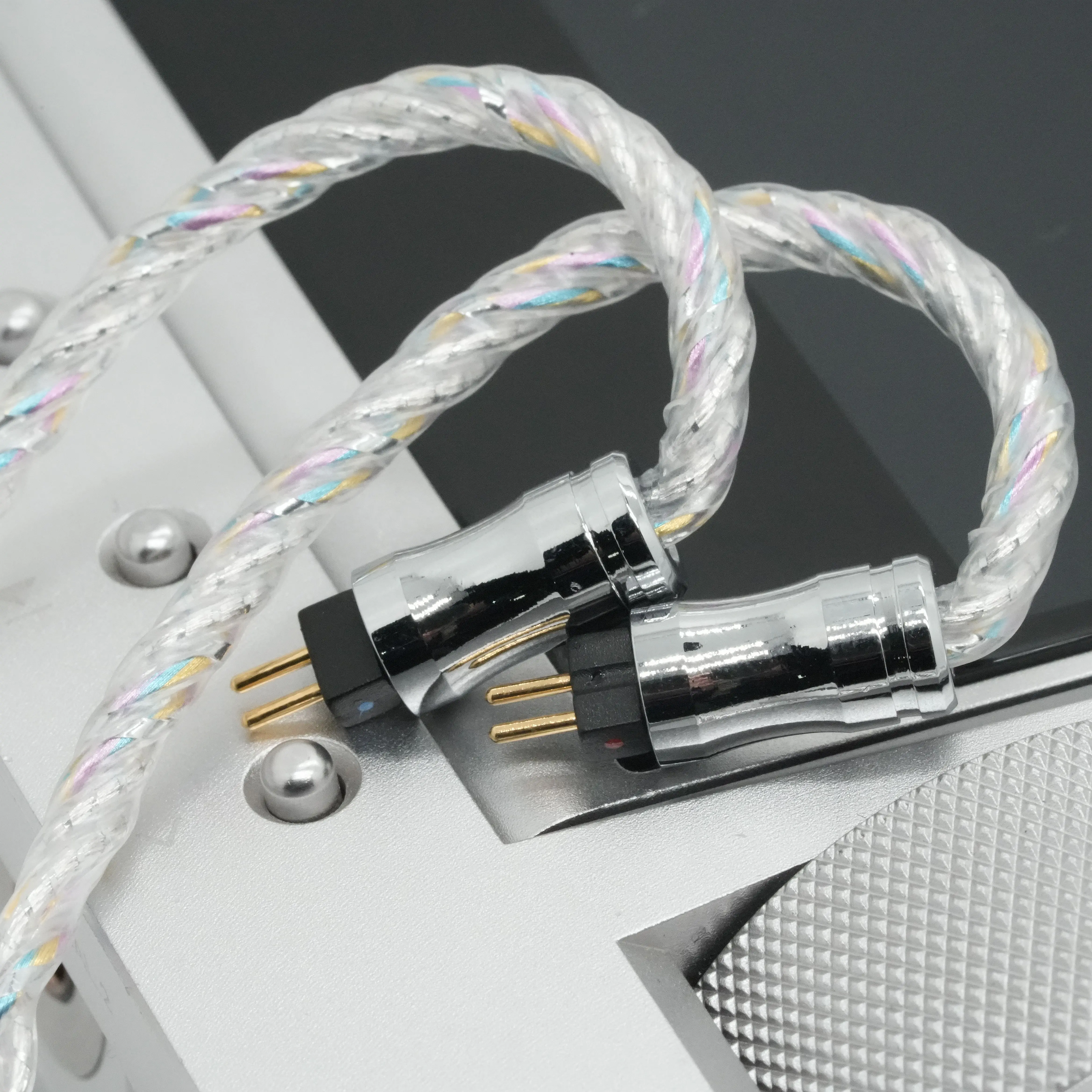 Фото ZiSin-311 6-ядерный HIFI-кабель для обновления наушников с 3,5/2,5/4,4 мм MMCX/QDC/TFZ 0,78 2-контактный для SennheiserHD800 Westonе W60 MOONDROP №5