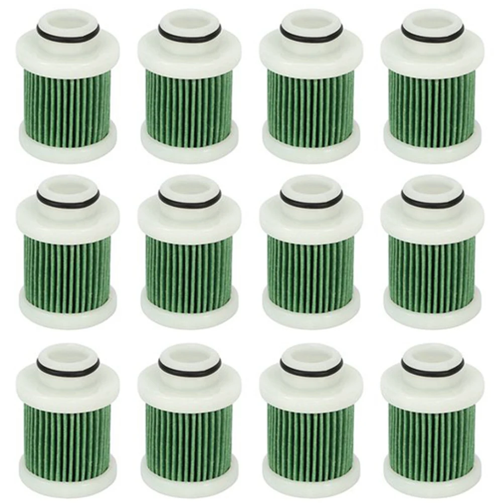 

12Pcs 40-115Hp 4-Stroke Fuel Filter for F40A F50 T50 F60 T60 Engine Marine Outboard Filter 6D8-WS24A-00