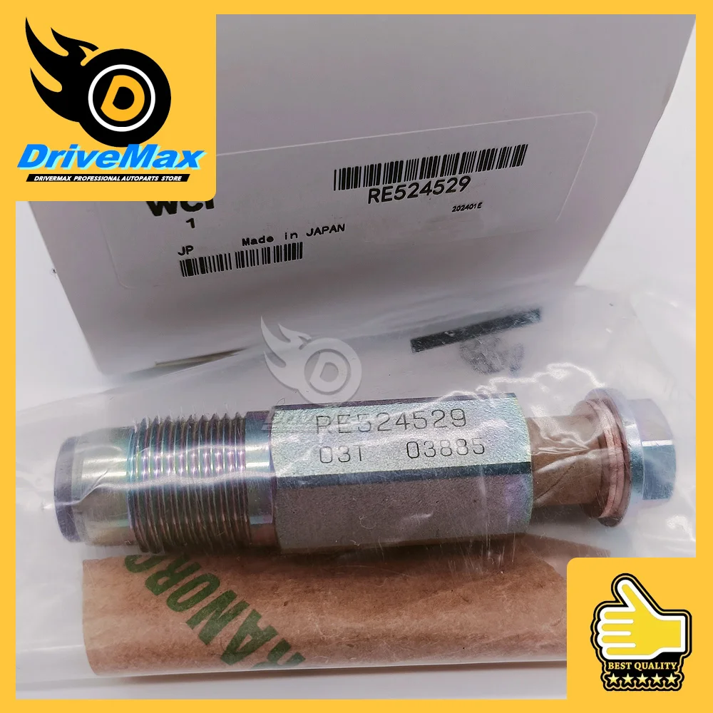 

2 шт. RE 524529 Клапан сброса давления Common Rail для топлива John Deere 310J 310K 310SJ 310SK 315SJ 315SK 410J 410K 710J 710K 210K 21