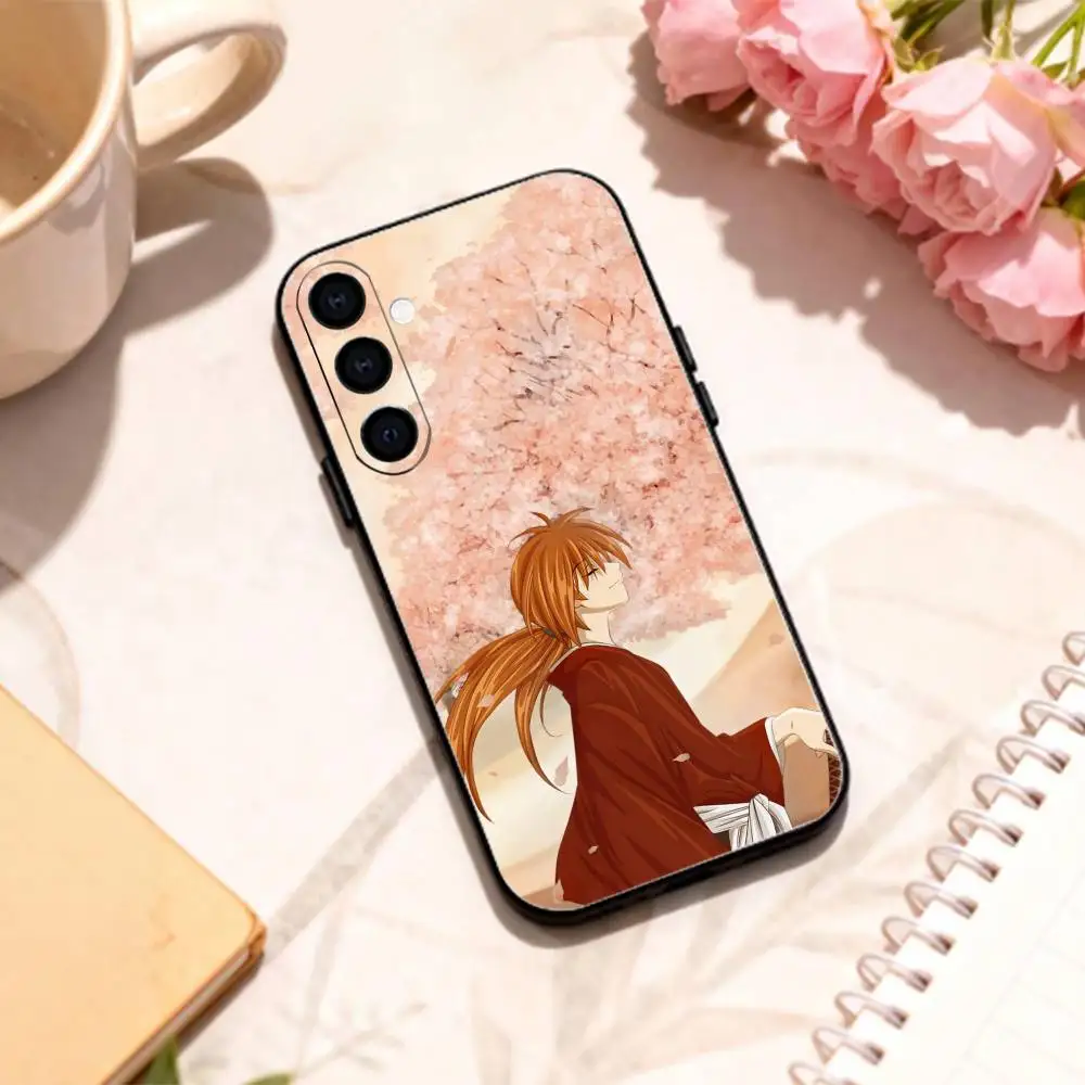 Чехол для телефона Samurai Rurouni K-Kenshin для Samsung Galaxy A73, A72, A71, A70, A53, A52, A51, другие модели, мягкий черный корпус (art.: 3920da30c296e) - 3920da30c296e