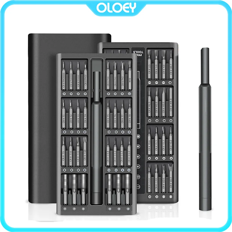 

Набор прецизионных отверток 63 в 1, набор магнитных отверток, биты, звездообразные отвертки с тремя крыльями для компьютера, ноутбука, очков, дома, «сделай сам»