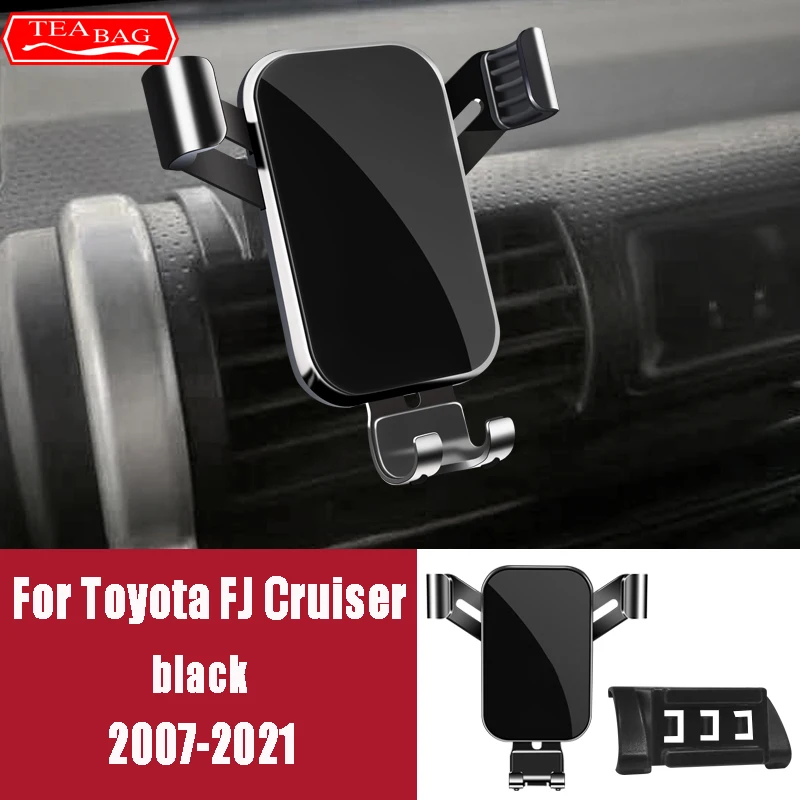 Автомобильный держатель для телефона для Toyota Land Cruiser 200 LC200 FJ Prado 2014-2020 GPS вентиляционные отверстия кронштейн для навигации аксессуары для инт...
