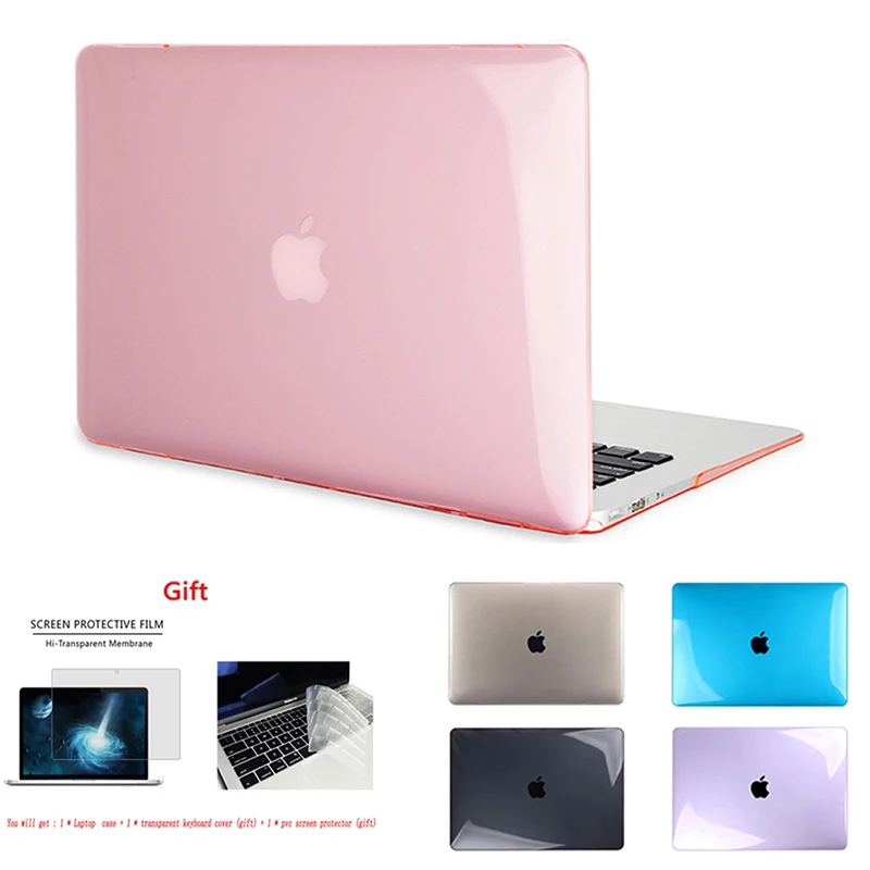 Чехол для ноутбука Macbook Pro 16 2 M1 MAX Chip A2485 прозрачный защитный чехол A2141 15 4 A1398 A1286 A1707 -