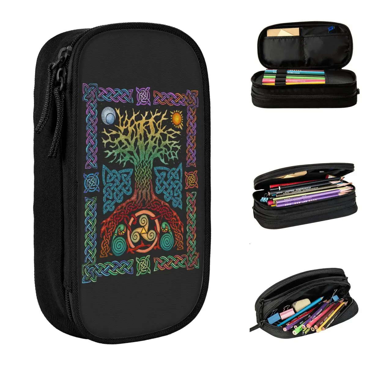Bag Kids Large Storage Office Gift Pencilcases