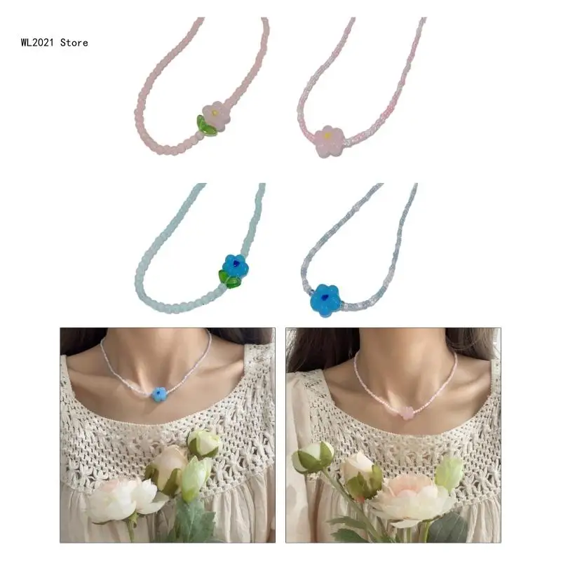 

Trend Pendant Collarbone Chain Fashion Necklace Jewelry Gift for Dopamine Girls