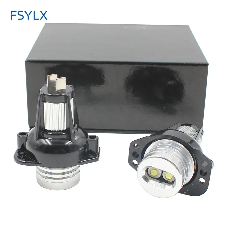 

FSYLX светодиодный ангельские глазки для BMW E90 E91 автомобильный Светодиодный Маркер ангельские глазки светодиодный фонарь halo ring маркер для BMW ...