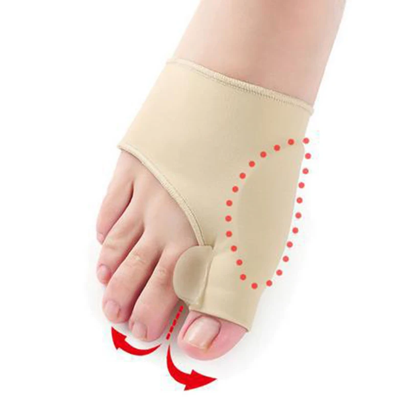 

Носок для вальгусной коррекции фиксатор при вальгусной деформации, силиконовый защитный рукав, корректор бурсита, ортопедический инструмент для облегчения боли в ступнях и педикюра, уход за ногами