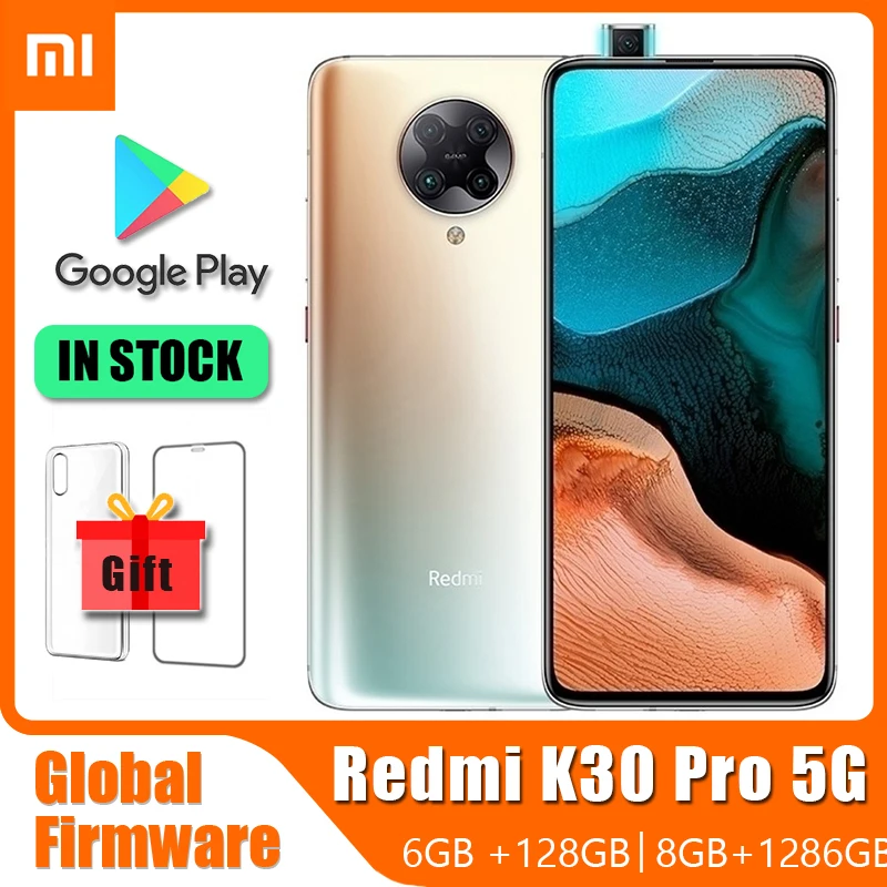 Смартфон Redmi K30 Pro, оригинальный, экран 6,67 дюйма, Snapdragon 865, Android, MIUI 11, 