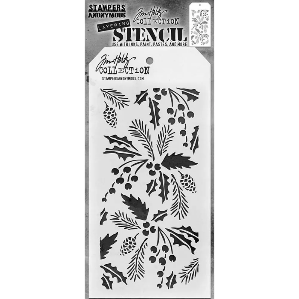 

Christmas Holiday Leafage Layering Stencils for Scrapbooking Photo Album Decorative Embossing DIY Make Paper Cards Crafts 2023
