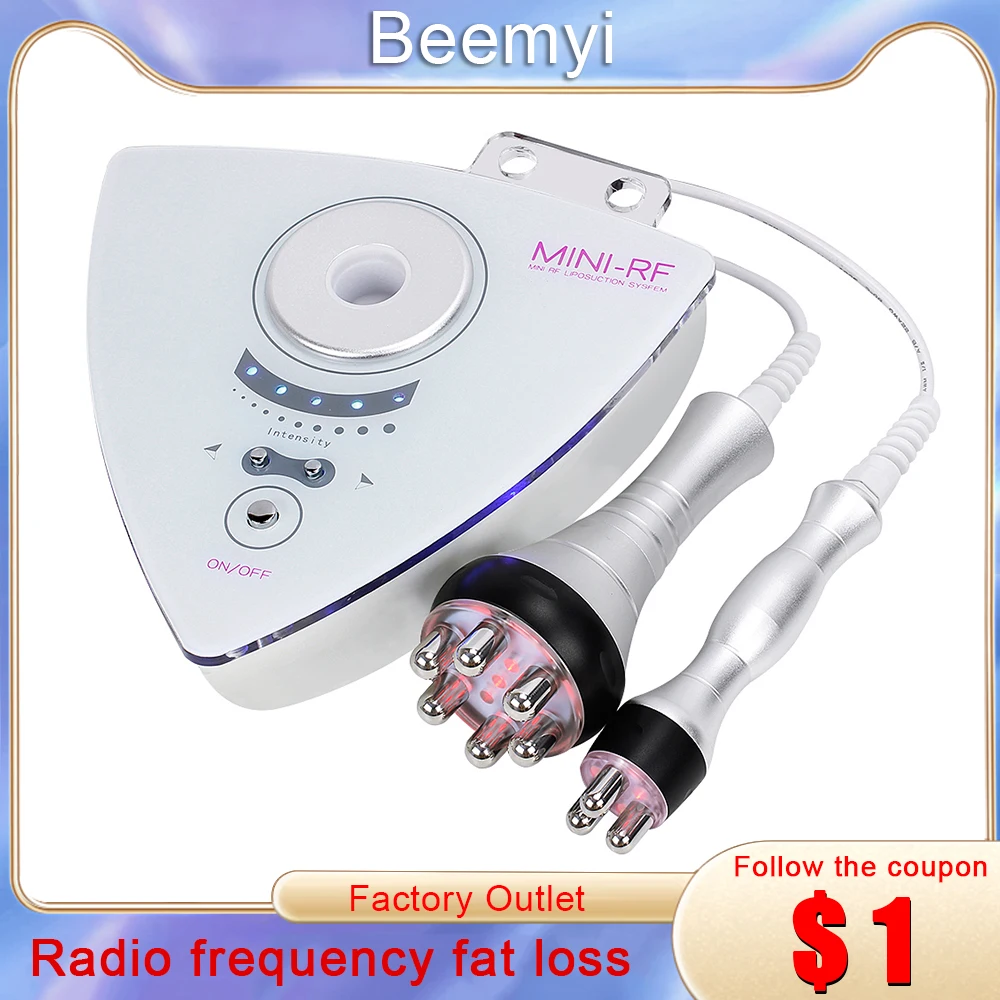 Beemyi 2 In 1 RF EMS Facial Eyes Body Massages Devic Facial Lift Beauty Machin Anti Wrinkle Face Skin Rejuvenation Care Tools
