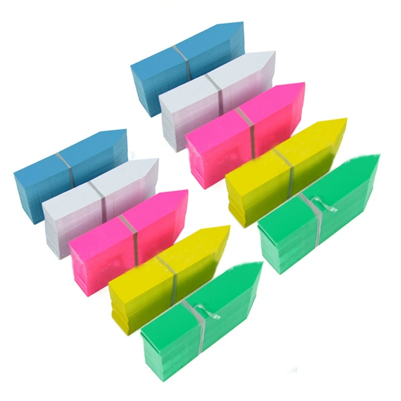 

1000 Pcs 5 Colors 2X10CM Plastic Waterproof Garden Plant Tags Nursery Garden Labels Markers Plant Stakes