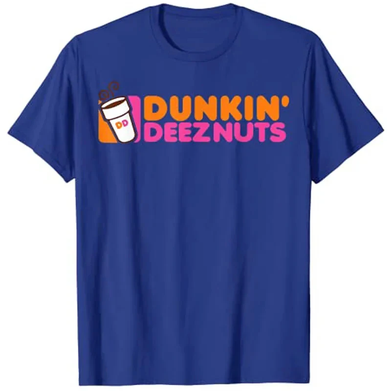 Футболка Dunkin' Deez Nuts-Dunkin Deeznuts эстетичная одежда футболки с рисунком топы