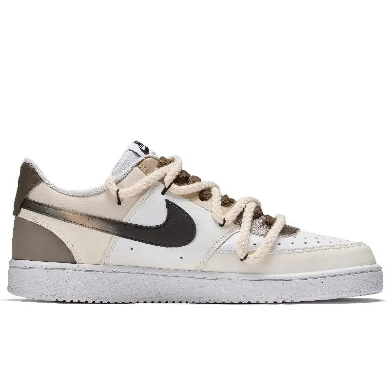 【Настроить】Nike Court Vision 1 обувь для скейтбординга мужские кроссовки DH2987-101