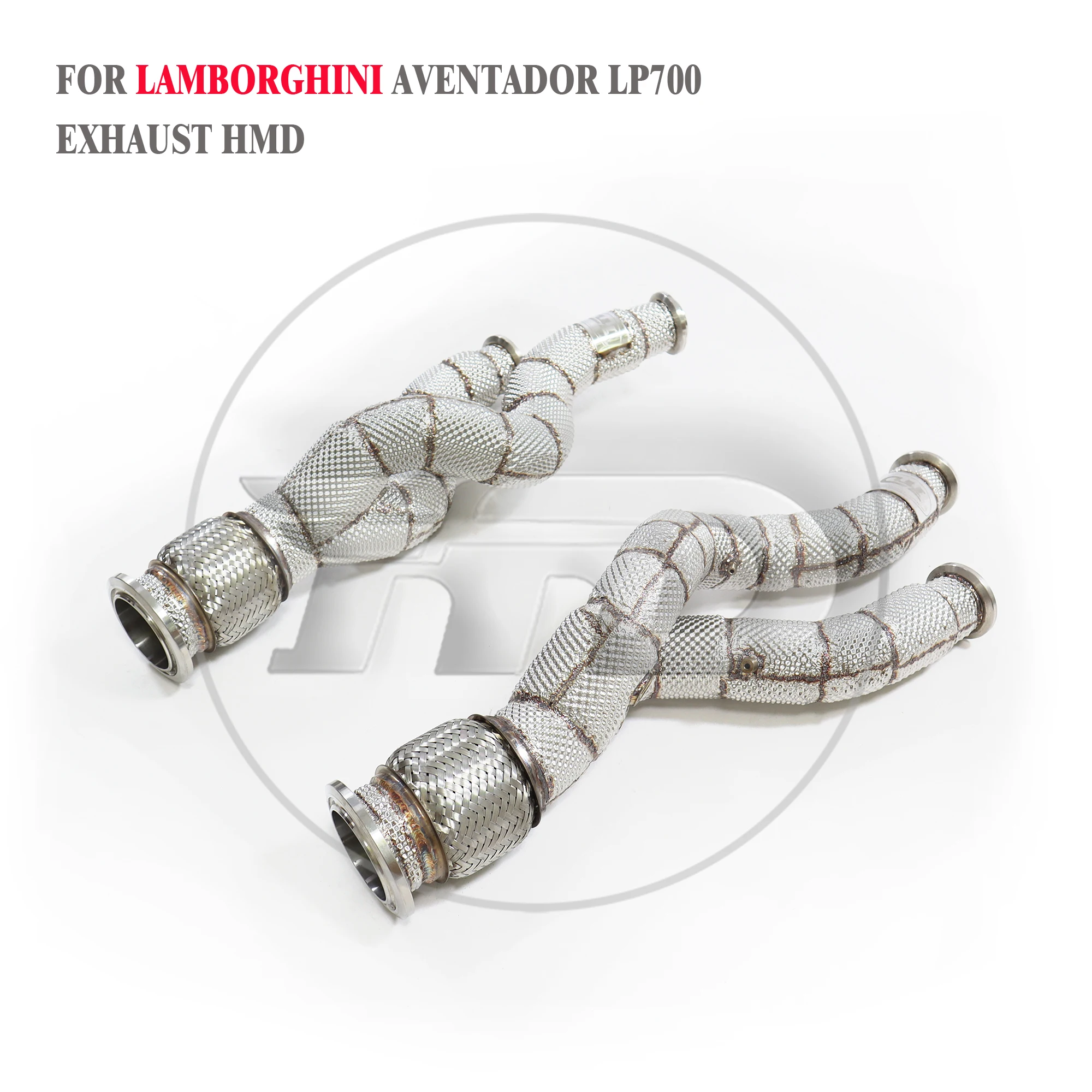 Даунпайп HMD для выхлопной системы Lamborghini Aventador LP700 каталитический коллектор из
