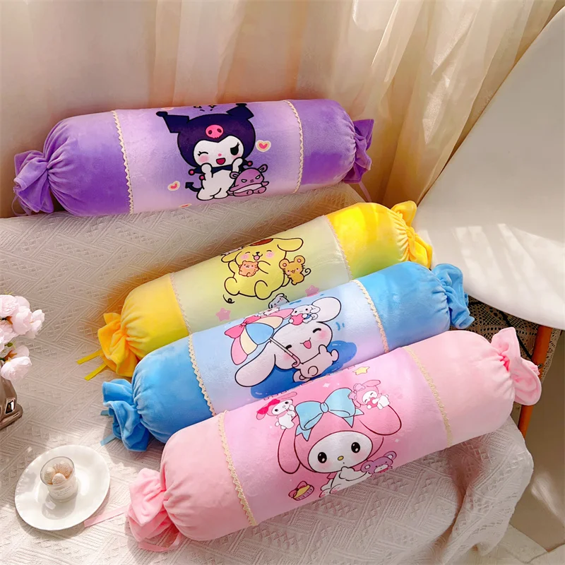 70 см Милая коричная Подушка My Melody Kuromi задняя подушка Kawaii полакко длинная диван