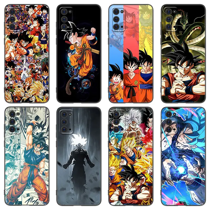 Аниме чехол для телефона Son Goku Samsung Galaxy M30 M31 S M23 M32 5G M11 M12 M21 M22 M51 M52 Note 10 Lite 20 Ultra J4 J6 + J8