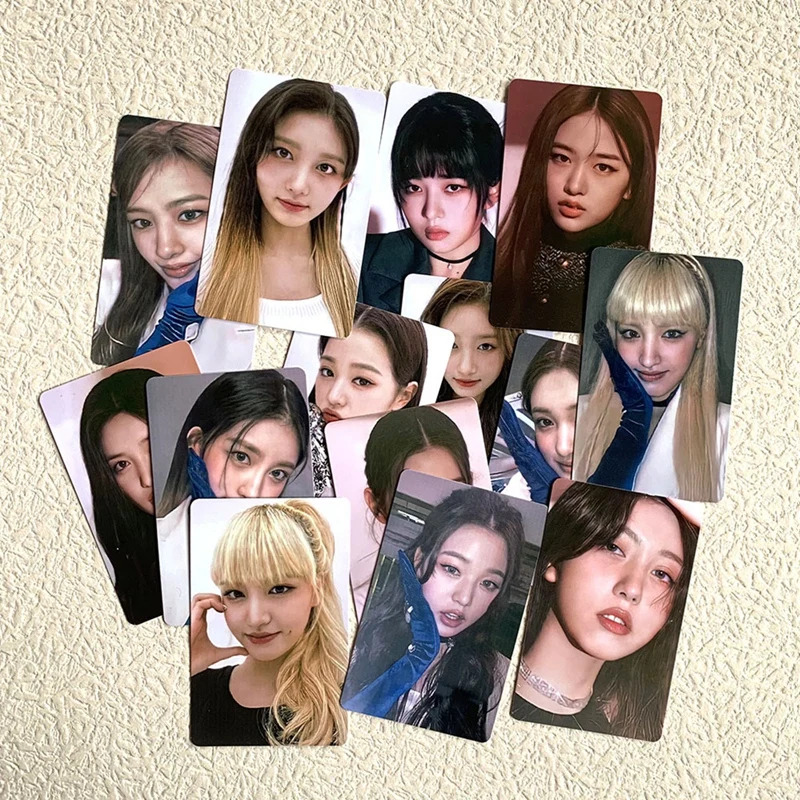 Фотооткрытки 6 шт./компл. Kpop IVE новый альбом одиннадцать самодельные бумажные