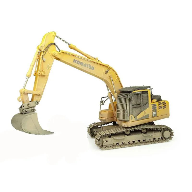 UH масштаб 1:50 Komatsu PC210LC-11 экскаватор старая грязевая гусеничная версия инженерный