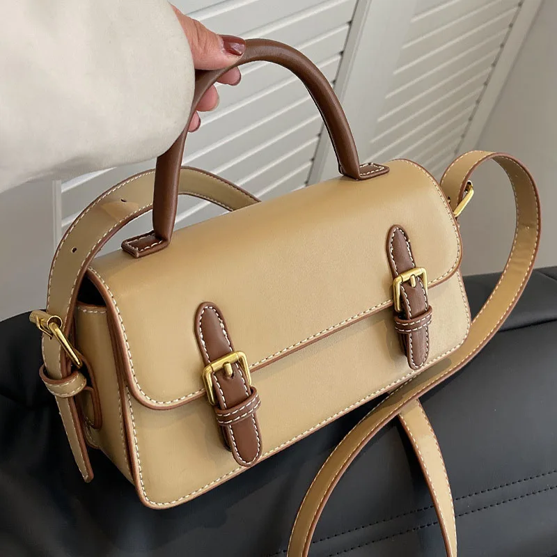 

Woman Elegant Luxury Shoulder Bags for Women Spring Fashion Female Crossbody Bag Casual Pu Leather Small Flap Women's Handbags
