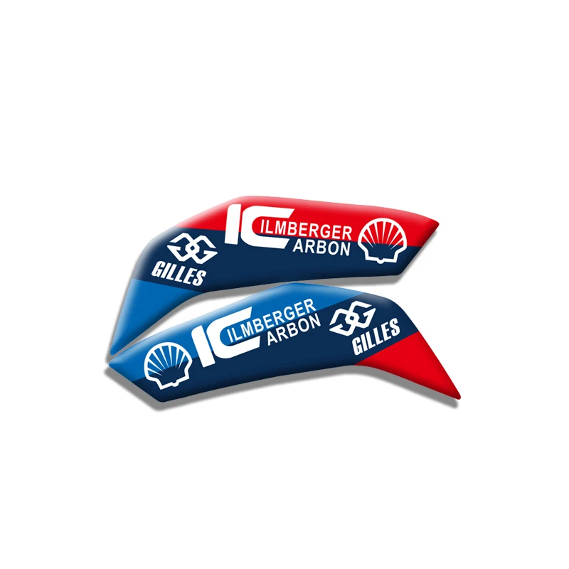 Для BMW M1000RR S1000RR M Motorsport 2019-2023 2022 3D гелевый спойлер двигателя защитная наклейка Защитная наклейка на корпус мотоцикла