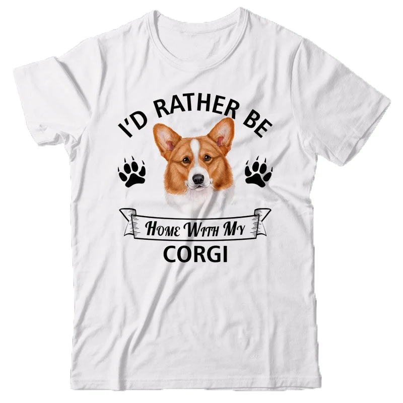 Модные мужские футболки высшего качества с круглым вырезом футболка корги-я - Цена: 9.56