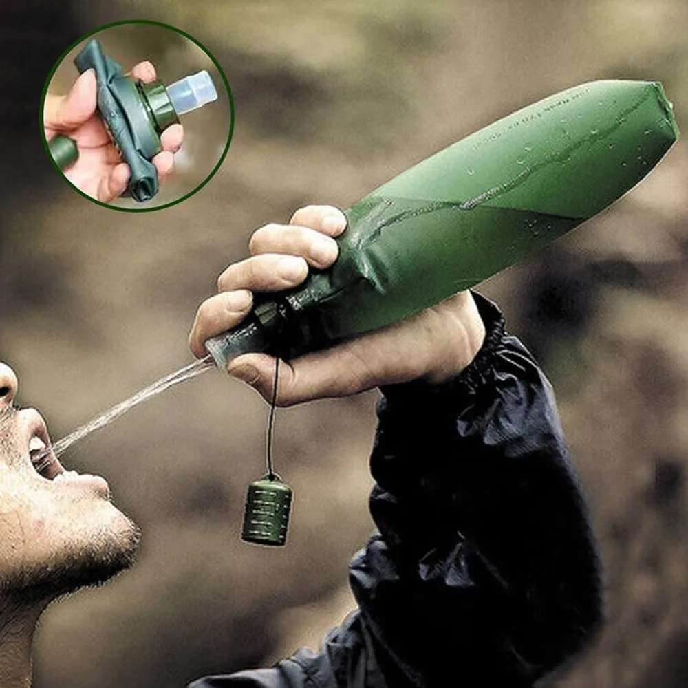 

Baby Blue Kettle 250ml Folding Water Cup New Sports Water Cup for Outdoors Camping Motion