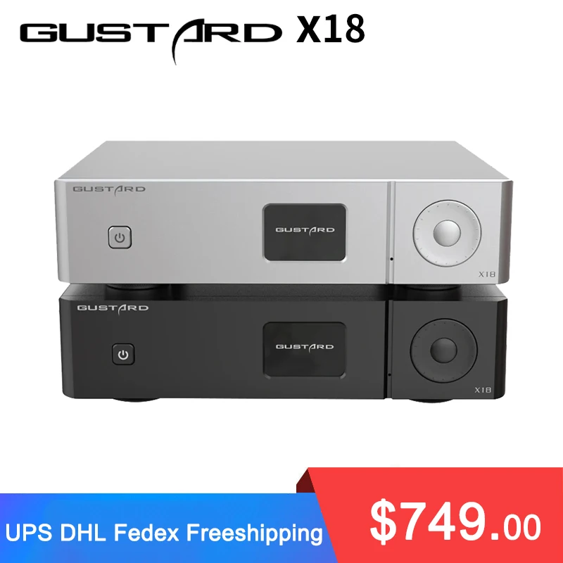Декодер Gustard X18 MQA ES9038 PRO Bluetooth 5 0 XU216 процессор LDAC HD PCM768kHz - Цена: 47965.96