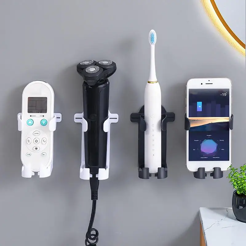 Holder Wall Razor Holder Storage Hook Bathroom Shaving Multipurpose Electric Shaver Organizer For Bathroom