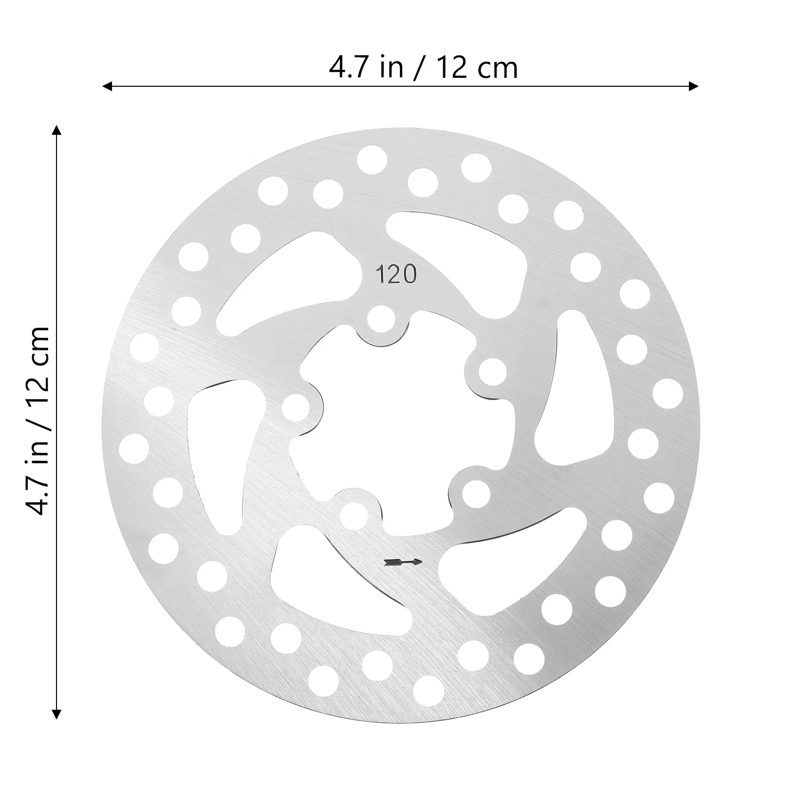 2 шт. тормозной диск для скутера 120 мм