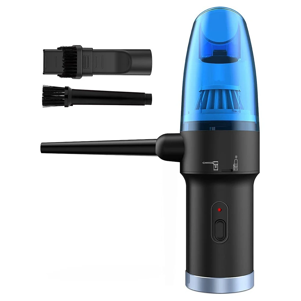 

OPOLAR Cordless Air Duster & Vacuum 2-In-1, for Computer Keyboard, Wireless Portable Vehicle Vacuum Cleaner B