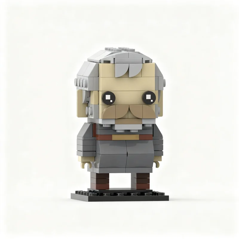 Набор для сборки модели Hodor из серии Brickheadz по мотивам «Игры престолов», 146 деталей, коллекционная игрушка-конструктор для фанатов, подарок для коллекционеров (art.: 3920dc0db656d) - 3920dc0db656d
