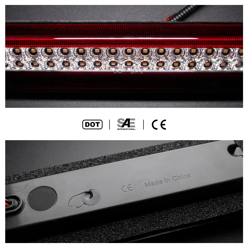 Для пикапов Chevrolet Колорадо GMC Каньон 2004-2012 задний светодиодный центральный