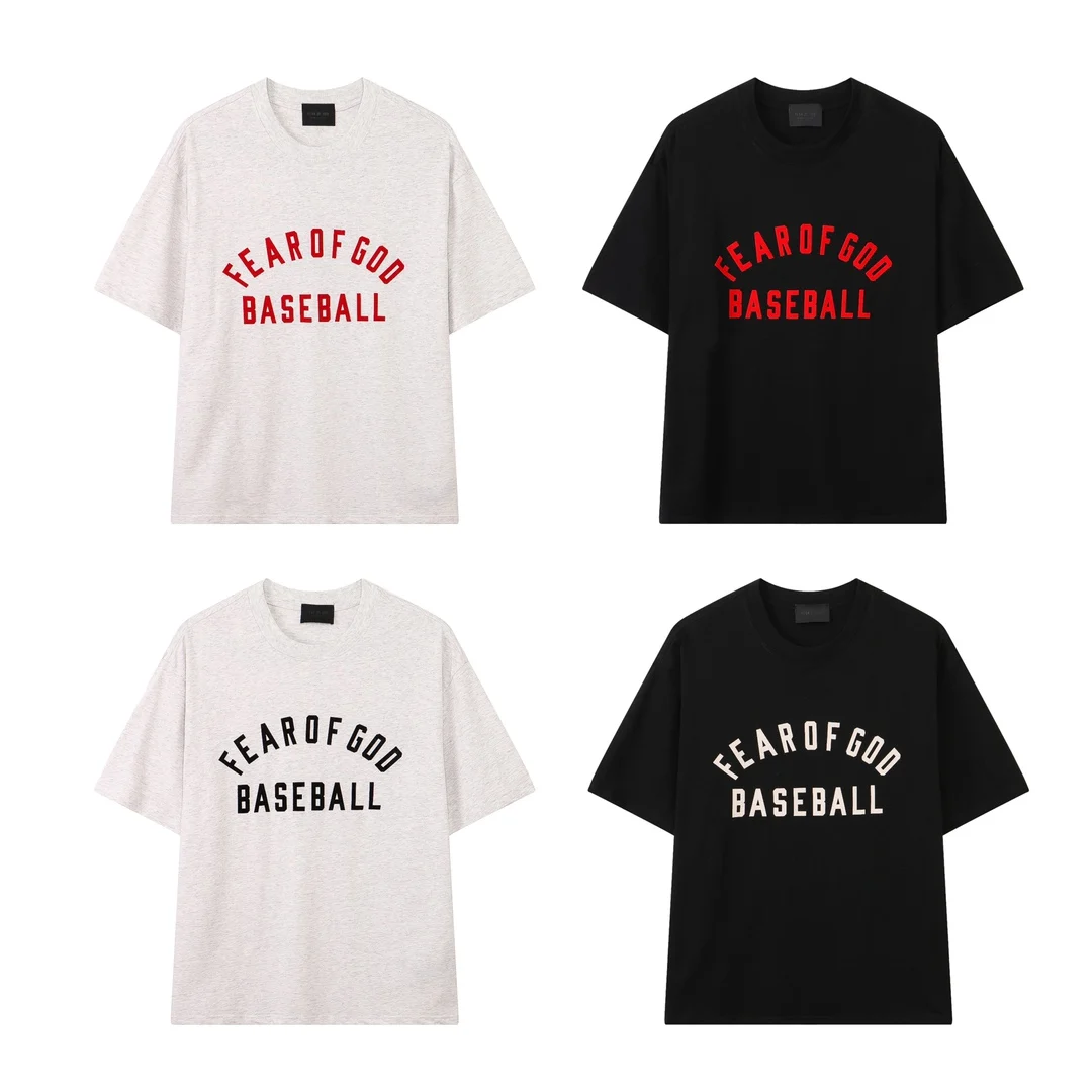 

Футболка Мужская/женская с принтом бейсбольных надписей и ФЛОК