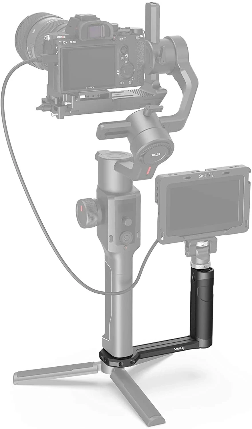 Боковая ручка SmallRig RoninS для DJI Ronin-S / SC &amp Zhiyun Crane 2 V2 Moza Air AirCorss Gimbals W/ Cold Shoe Mount 2786 |