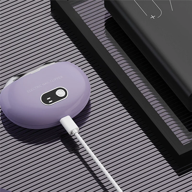 Электрические автоматические кусачки для ногтей со световым триммером