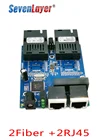 Медиаконвертер 101001000 Мбитс Ethernet, 2 порта SC, 2 порта RJ45, 1 шт.