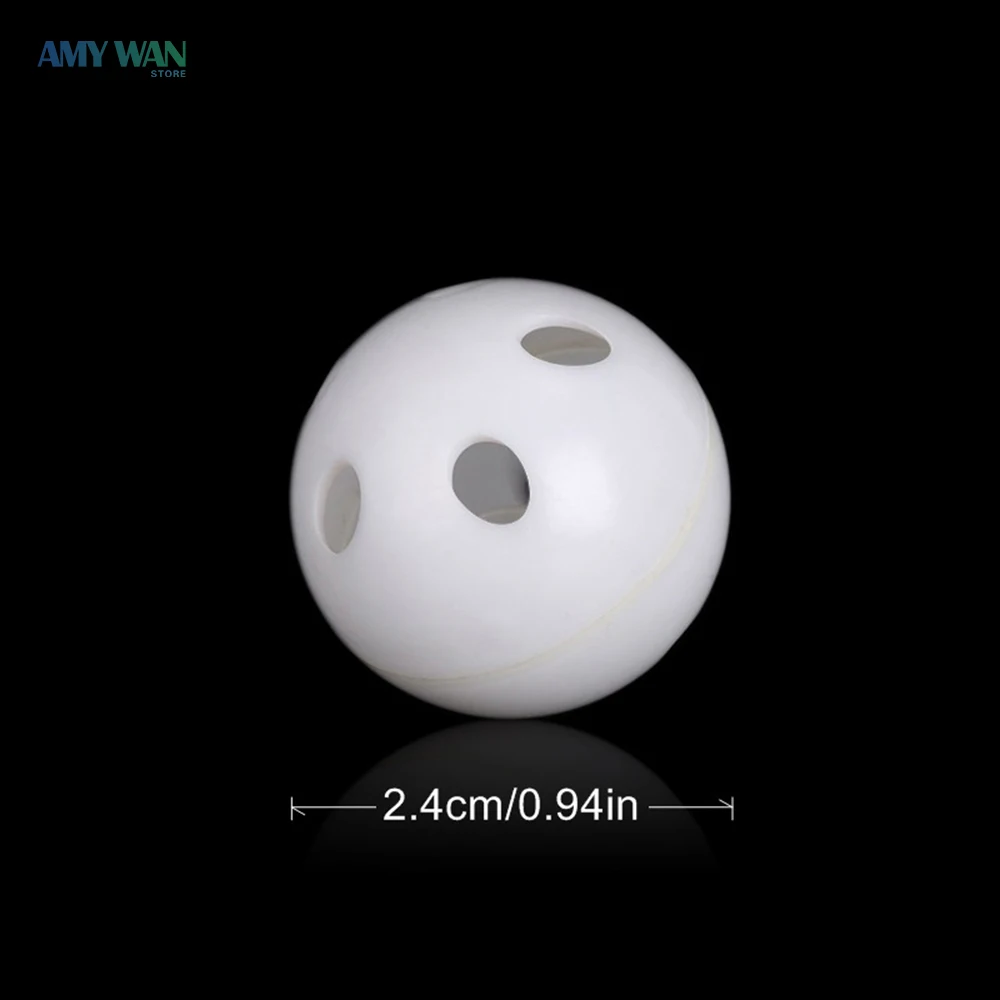 20 шт./упаковка пластиковые пищалки-шарики 24 мм