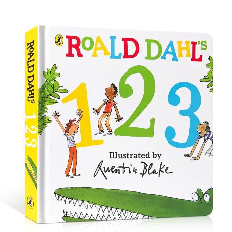 

Milu оригинальный английский · доска книга Roald Dahl's 123 Малыш Дети