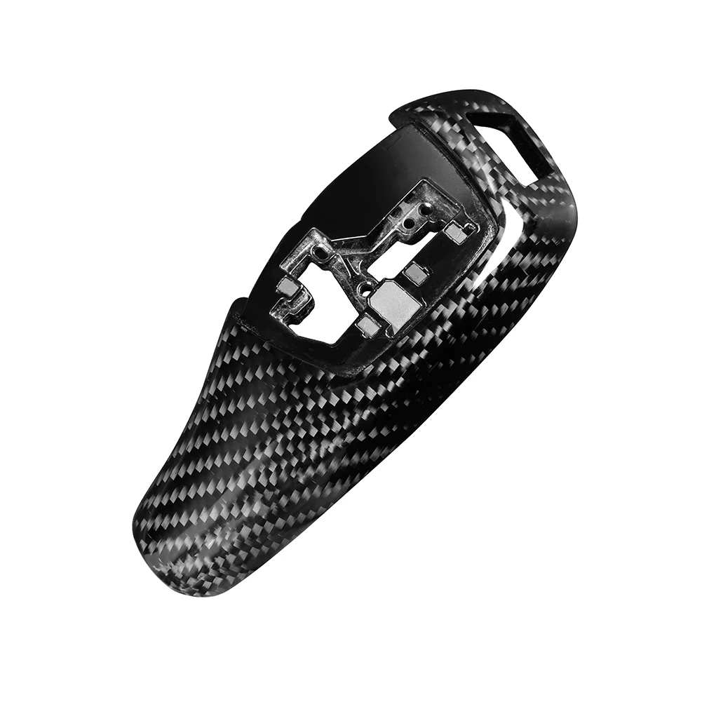 

Carbon Fiber Gear Shift Knob Cover Trim For BMW F01 F07 F10 F11 F18 F20 F21 F22 F23 F25 F26 F30 F32 F33 F34 F35 F36 2008-2018