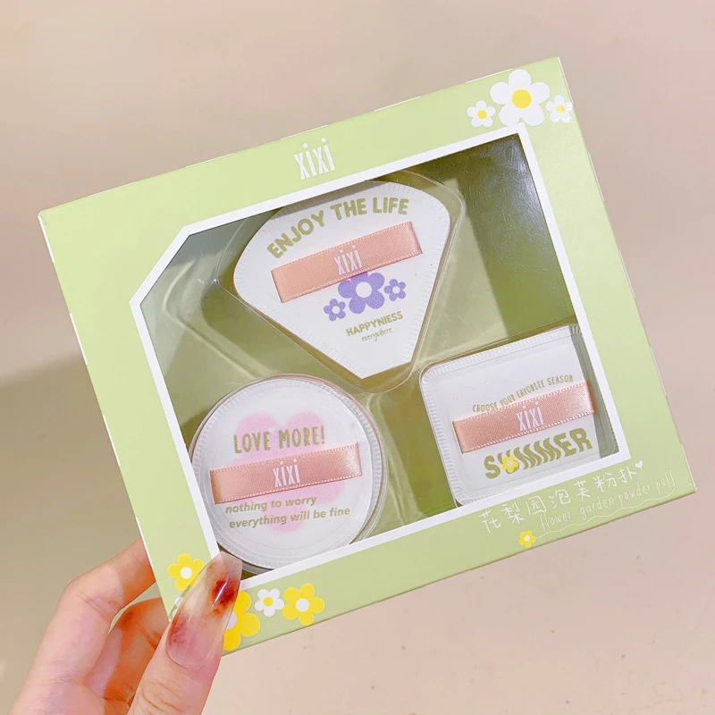 

make up sponge puff super soft foundation pressed powder makeup sponge do not eat powder Wet and dry air cushion puff beauty Ra