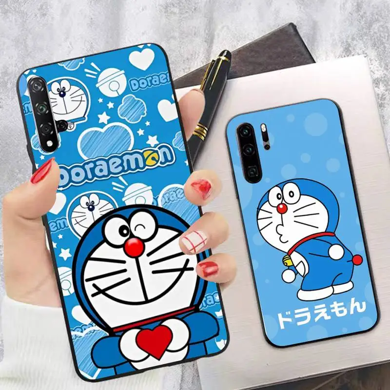 

Amine Cartoon D-Doraemon Phone Case Soft Silicone Case For Huawei p 30lite p30 20pro p40lite P30 Capa