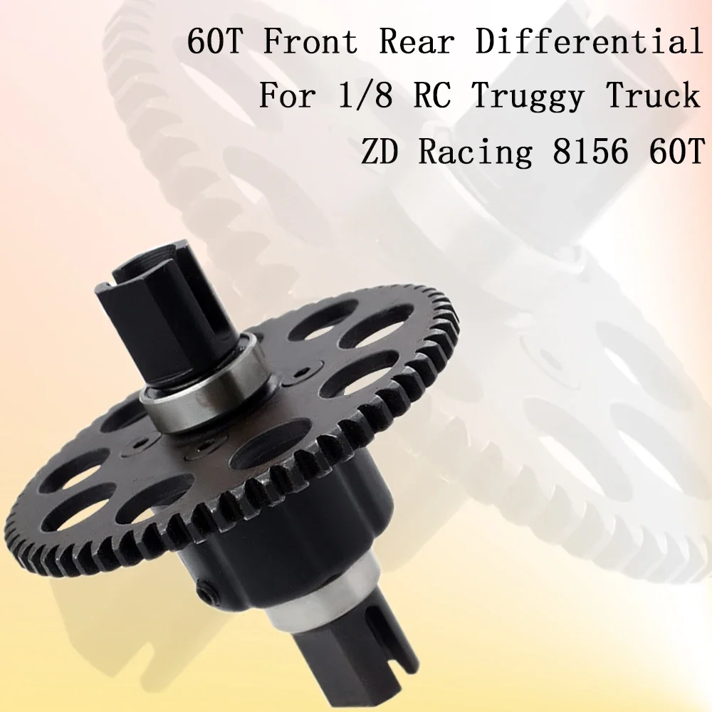 Передний Задний дифференциал ZD Racing 8156 60T для 1/8 радиоуправляемая автомодель