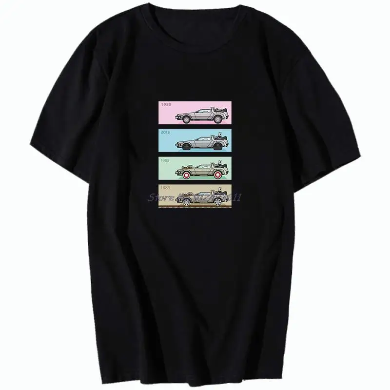 Футболка унисекс 88 миль/ч футболка оверсайз с принтом Назад в будущее | Мужская