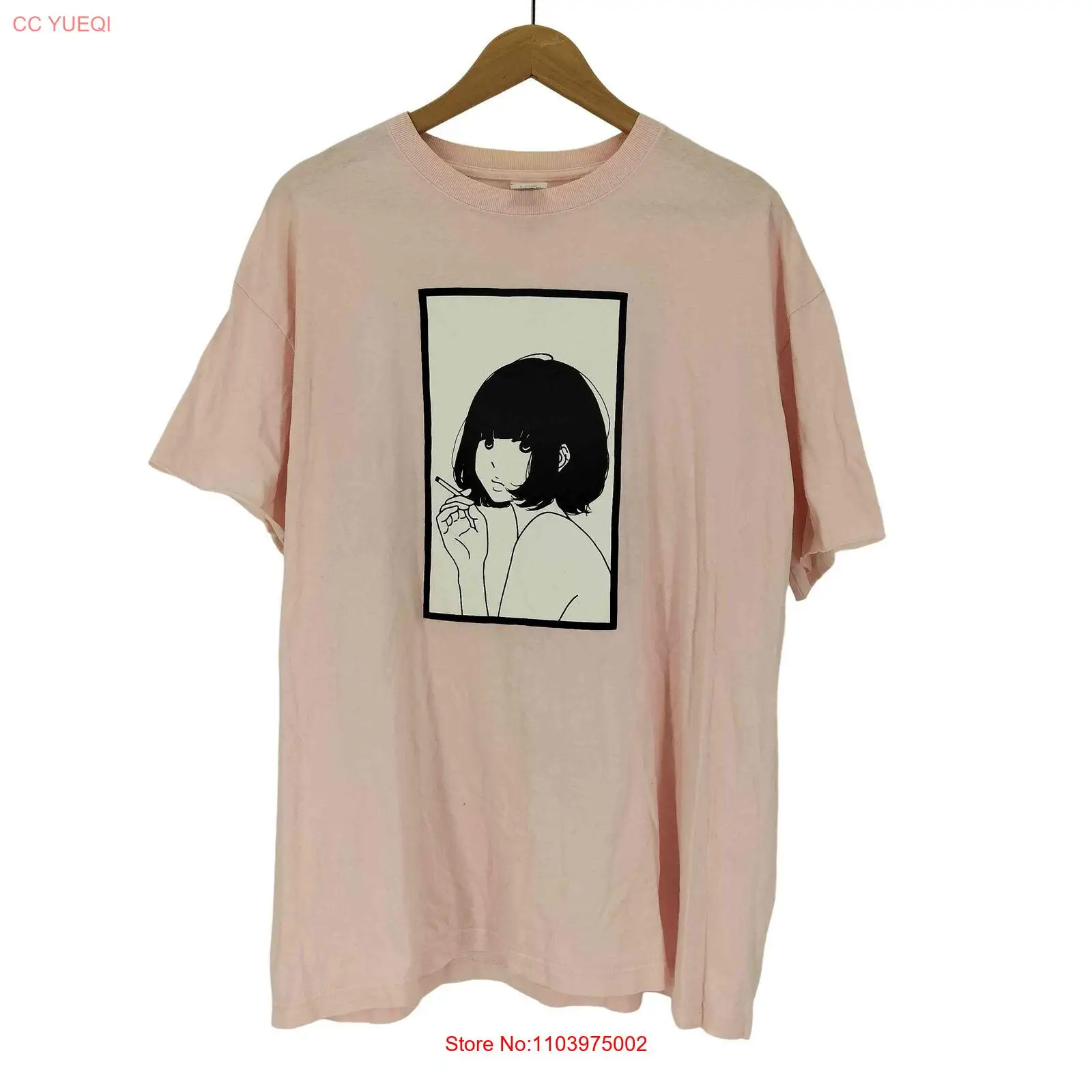 Одежда Yuumi 0 14 Футболка с принтом для мужчин Jpn Xxl