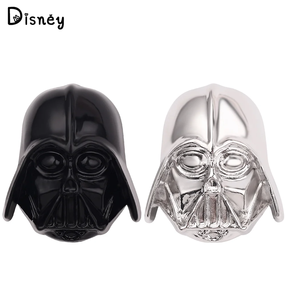 Disney Star Wars Darth Vader Brooch Galaxy Empire Cosplay Helmet Metal Black Silvery Badge Pin Accessory For Men Jewelry Gifts